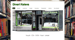 Desktop Screenshot of divarikaleva.com